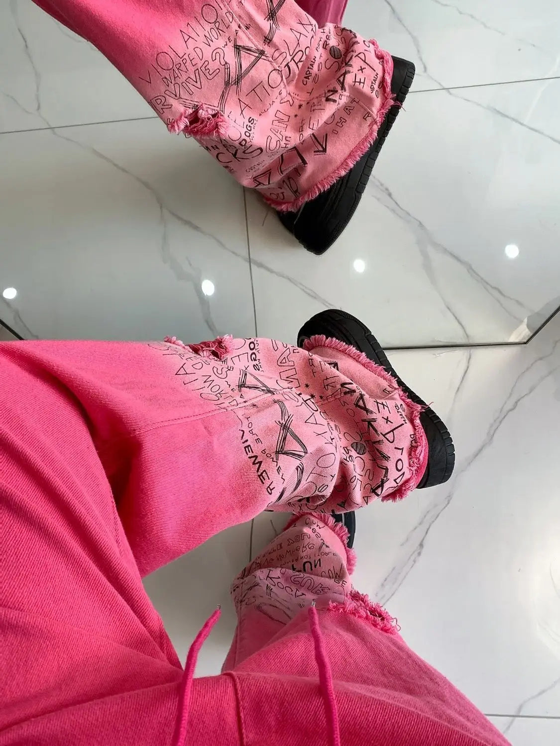 Fondant Wide-Leg Jean