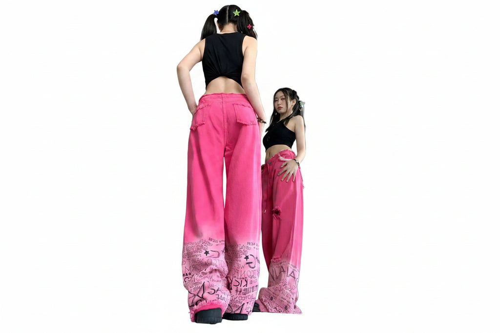 Fondant Wide-Leg Jean