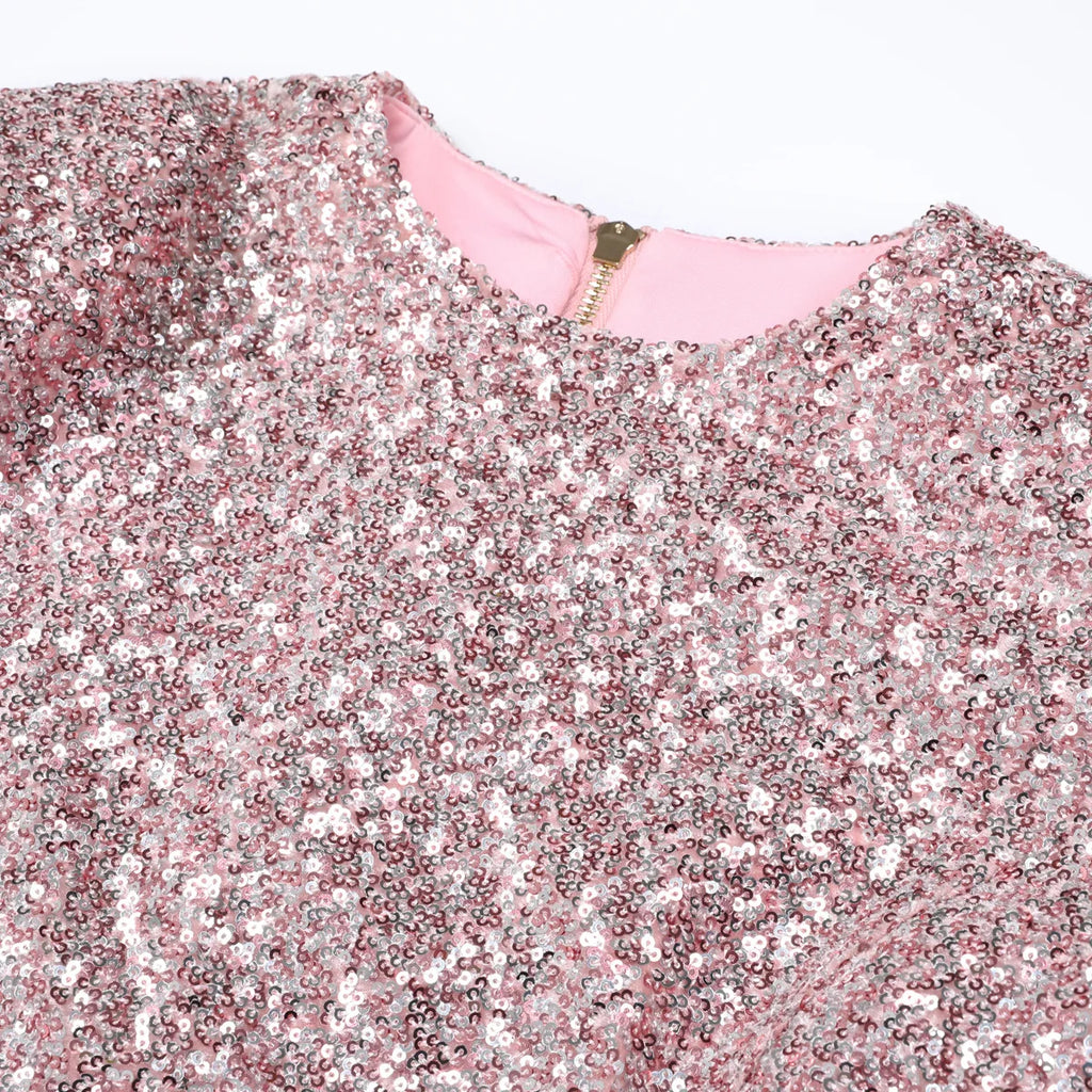 Luxe Sequin Evening Dress