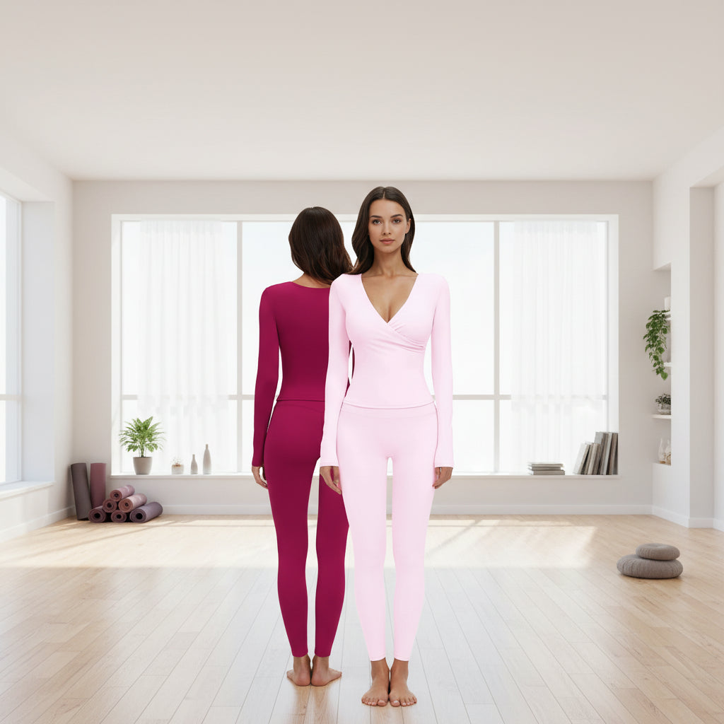 Lightweight Long-Sleeve Yoga Top