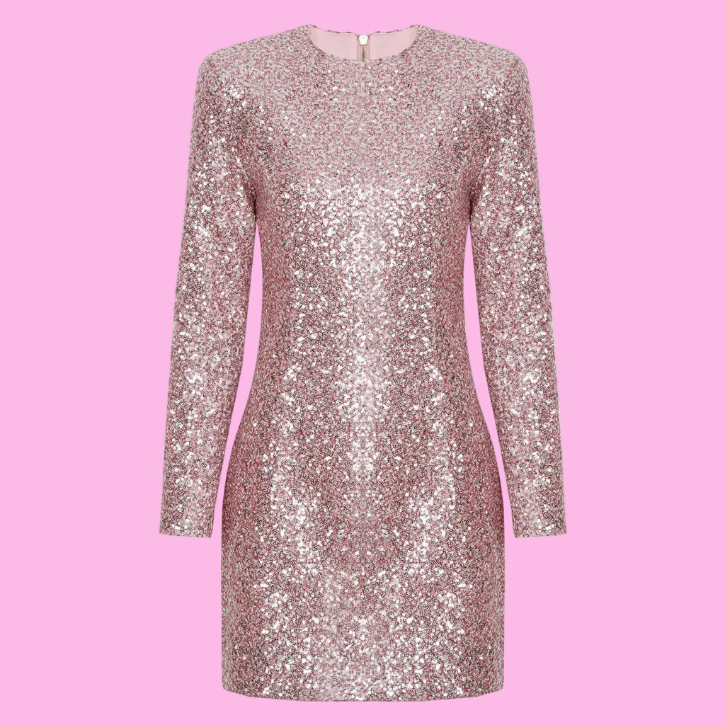 Luxe Sequin Evening Dress