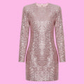Luxe Sequin Evening Dress