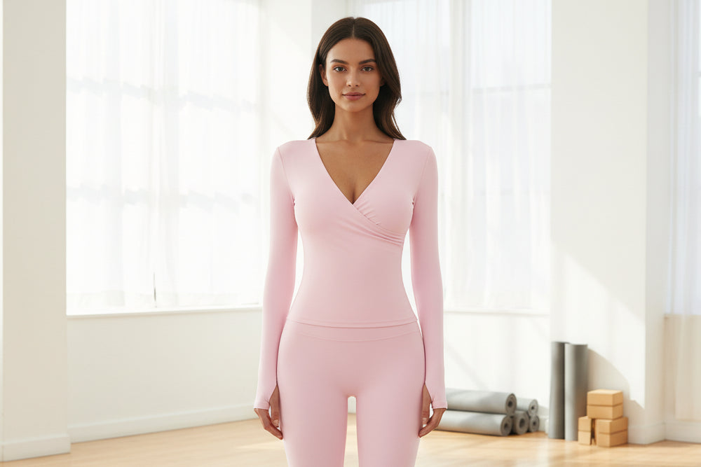 Lightweight Long-Sleeve Yoga Top