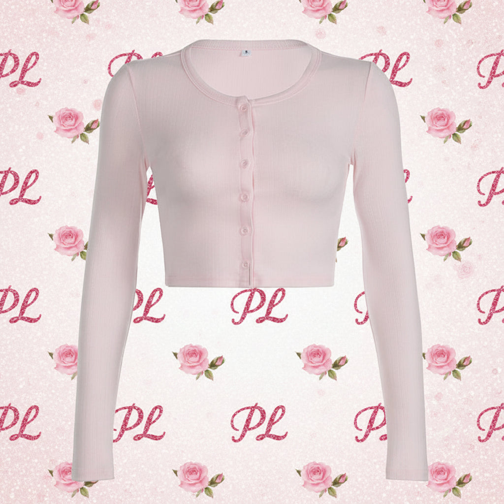 Pointelle Cardigan & Trouser Set