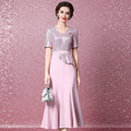 Elegant Plus-Size Occasion Maxi Dress