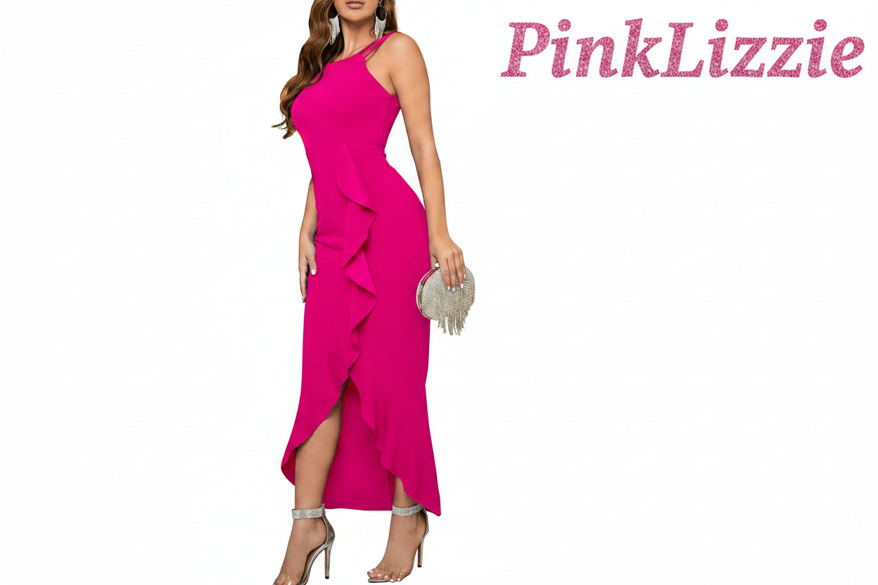 Mermaid Split Cocktail Evening Dress
