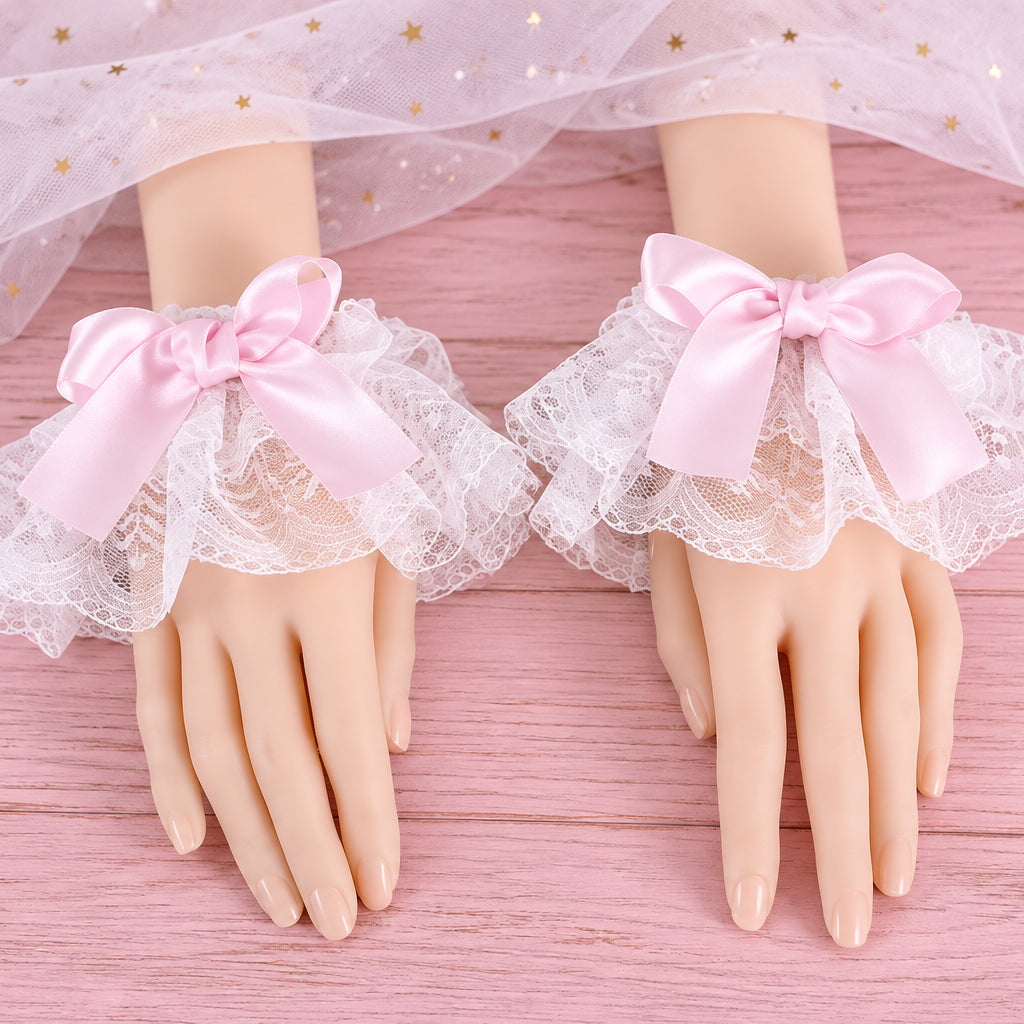 PINKLIZZIE | Bow Sleeve Cuffs