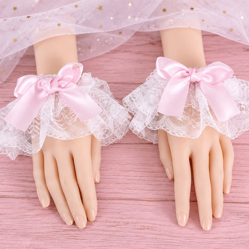 PINKLIZZIE | Bow Sleeve Cuffs