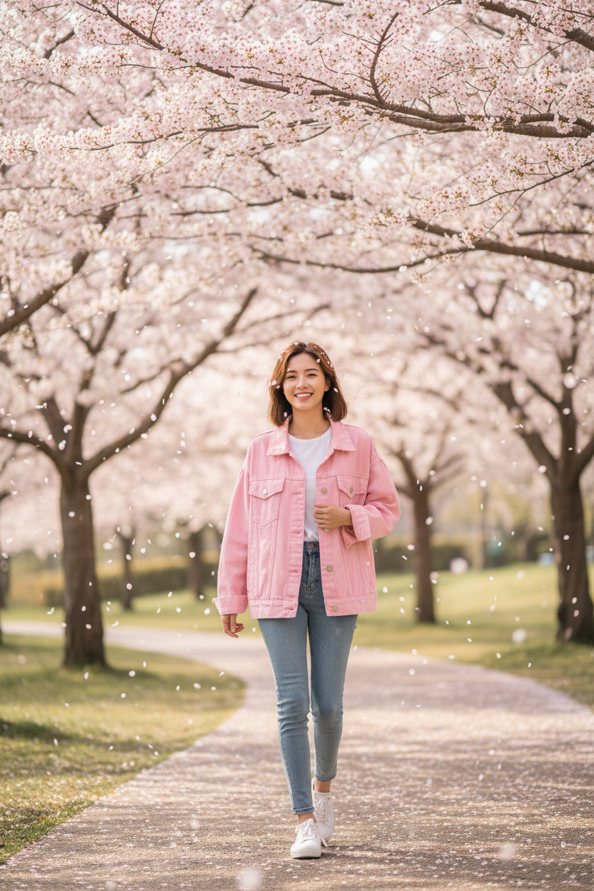 Oversized Boyfriend Denim Jacket