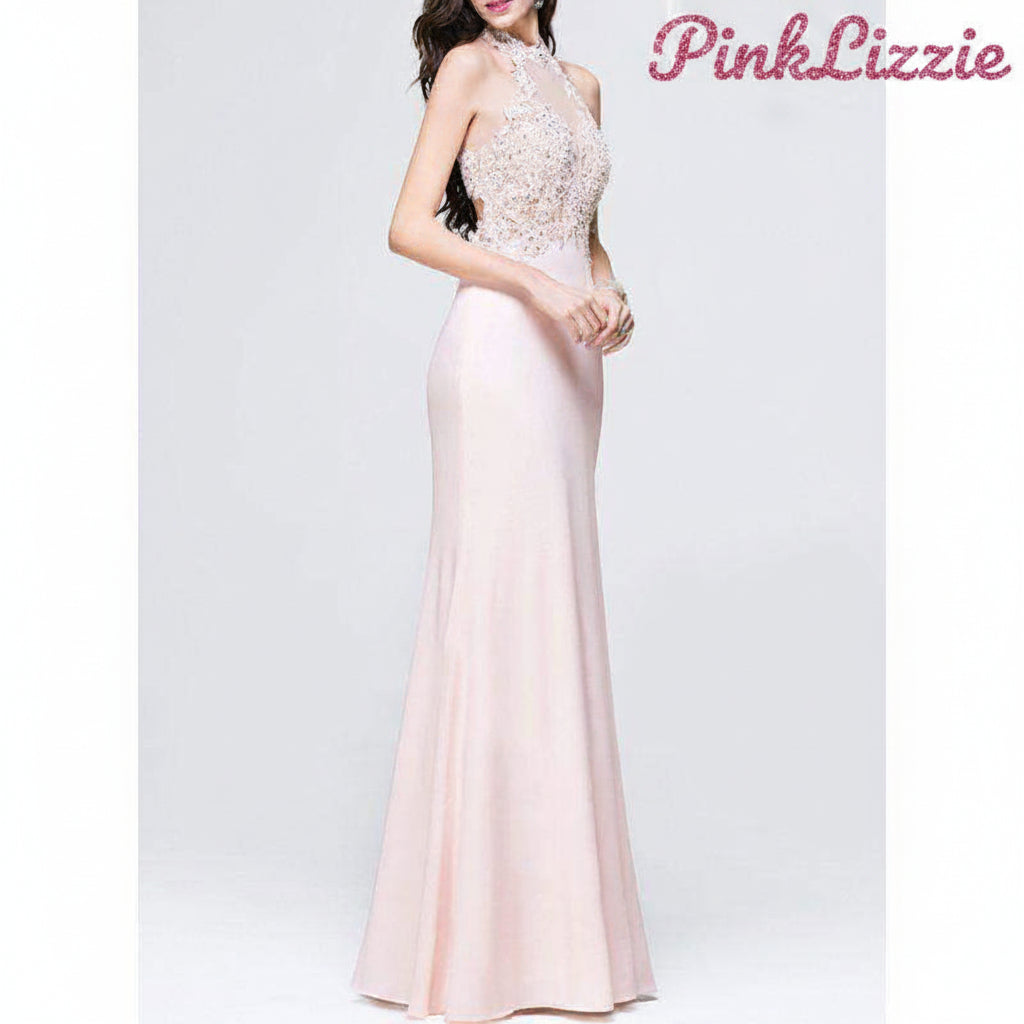 Rose Lace Gown