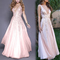 Sequin Rose Gown