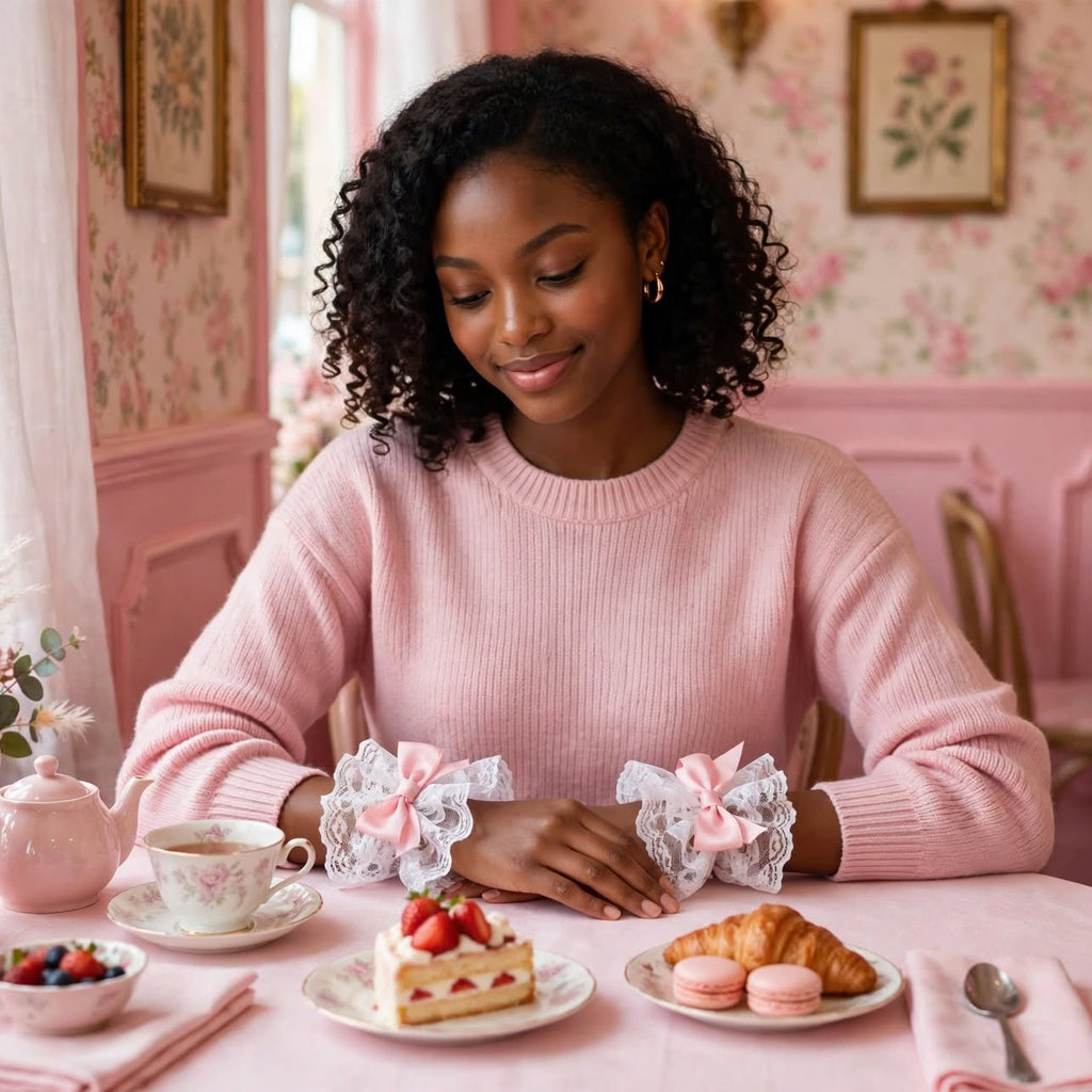 PINKLIZZIE | Bow Sleeve Cuffs