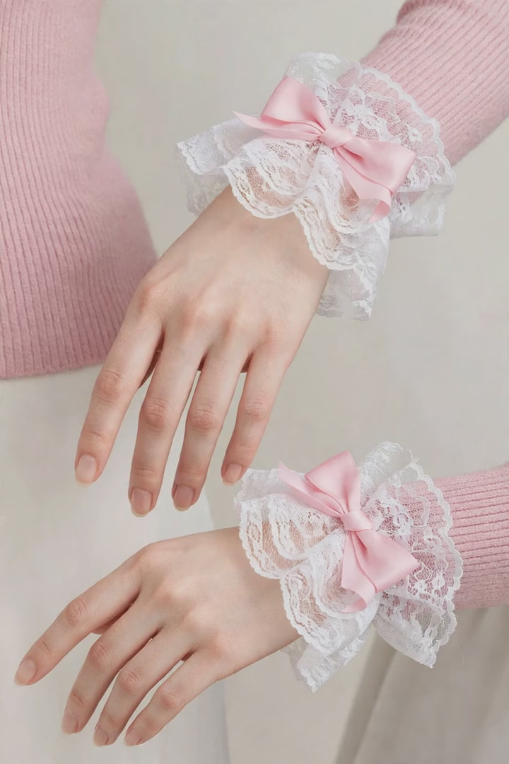 PINKLIZZIE | Bow Sleeve Cuffs