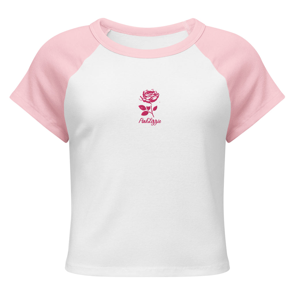 Women’s micro rib raglan baby tee