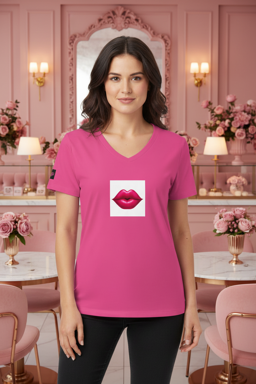 Women’s relaxed v-neck t-shirt